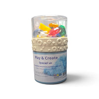 Sensoryfun Play & Create Spacefun - Lot complet de sable magique et accessoires