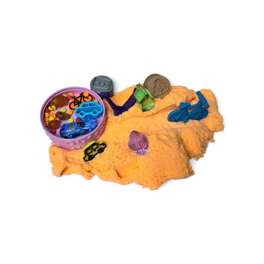 Sensoryfun Play & Create Streetfun - Lot complet de sable magique et accessoires