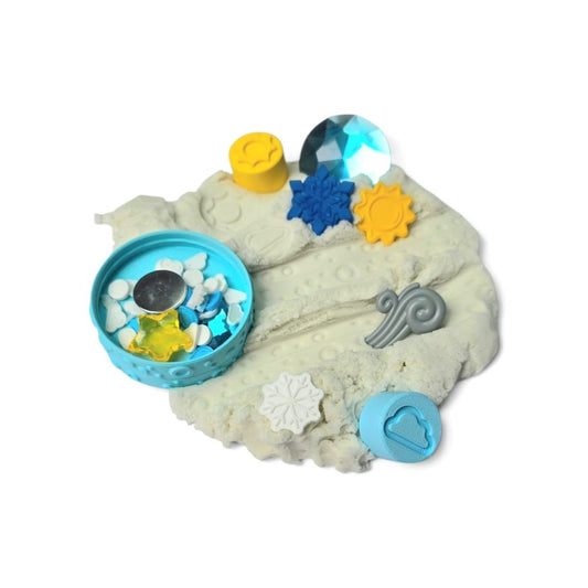Sensoryfun Play & Create Weatherfun - Lot complet de sable magique et accessoires