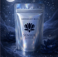 Sensus Lotus Poudre magique pour jeu sensoriel - Midnight Blue 60gr