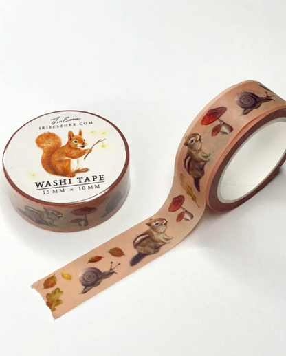Washi Tape Enchanted Forest - Illustratrice Esther Iris