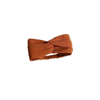 Alwero Bandeau Mousseline de Coton - Citrouille