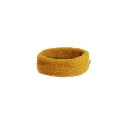 Alwero Bandeau pour cheveux en laine Dijon - Moutarde