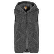 Alwero Gilet sans manches en laine Everest Anthracite