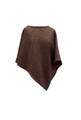 Alwero Poncho en laine Ana Buckle - Taille Unique - Divers coloris
