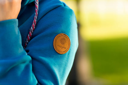 AngelWings Hoodie de portage Bleu Océan