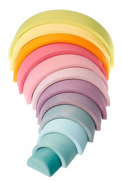 GRIMMS Grand arc-en-ciel Pastel, 12 pièces