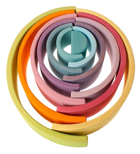 GRIMMS Grand arc-en-ciel Pastel, 12 pièces