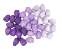 Mandala Petits oeufs violets - Lot de 36 Grapat
