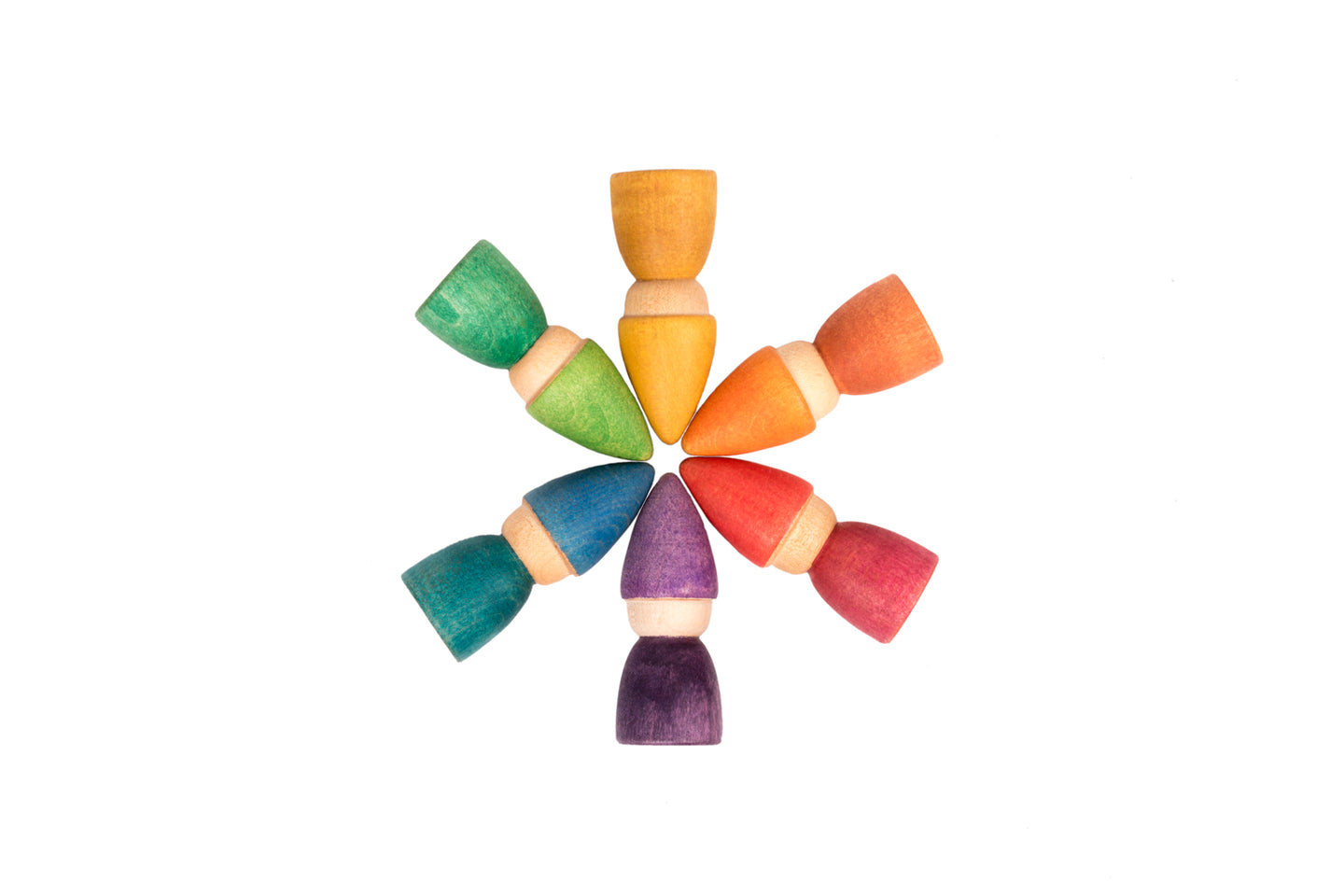 6 Lutins arc-en-ciel GRAPAT
