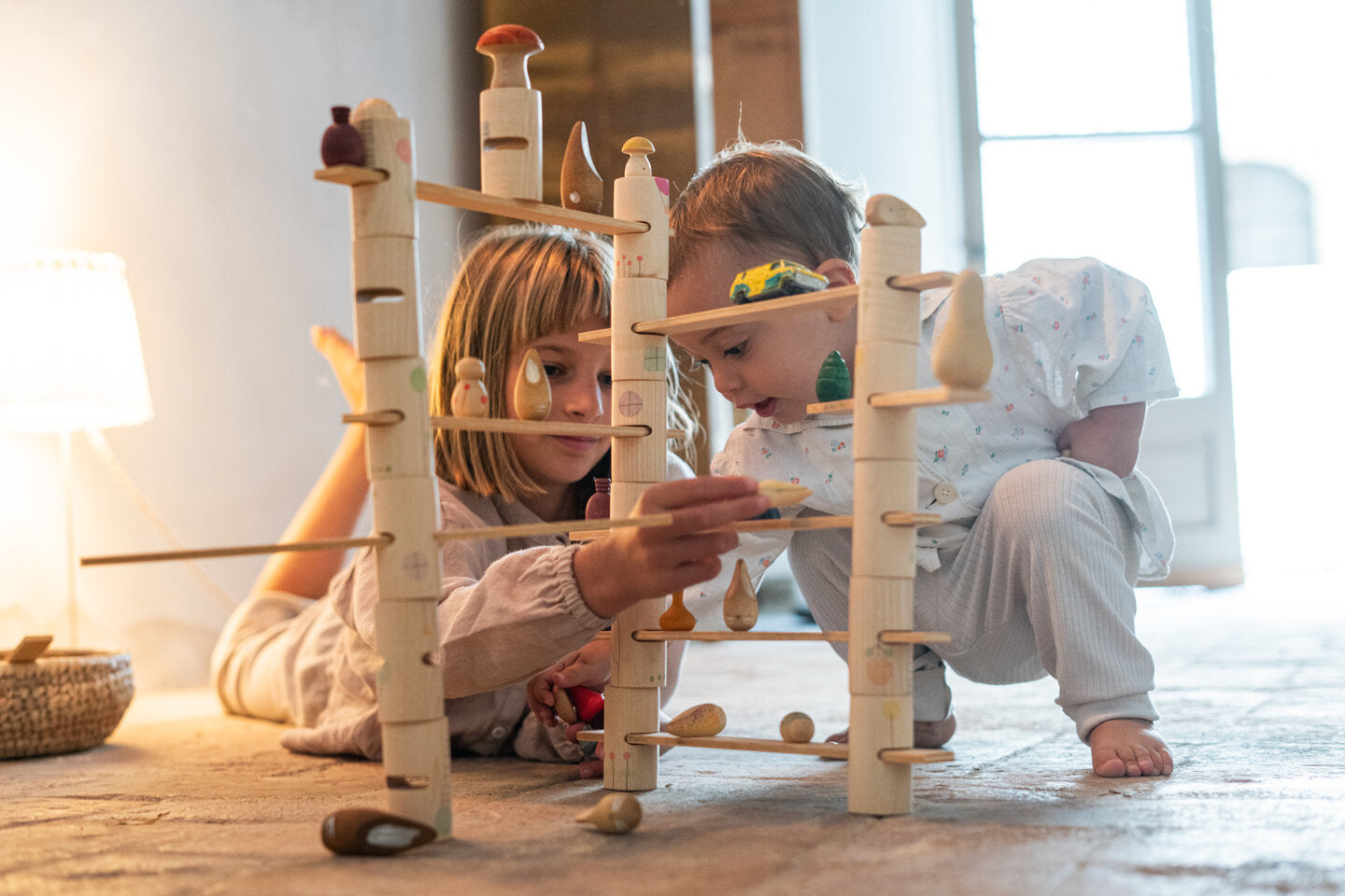 Woodland Jeu de construction Grapat - Lot de 27 pièces