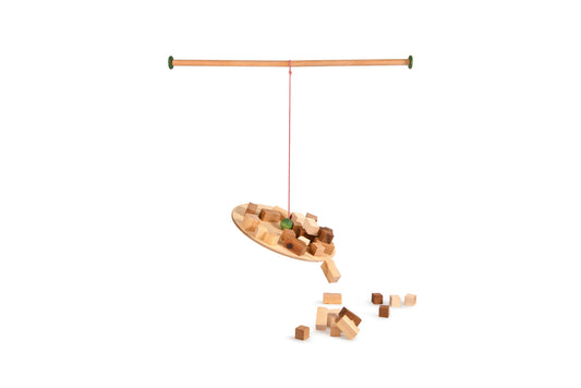 The pendulum - Pendule en bois, jeu en bois d'équilibre Grapat