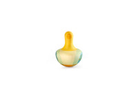 Flowing yellow bird Culbutos en bois Grapat