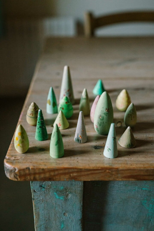 Grapat Forest Tree - Lot de 18