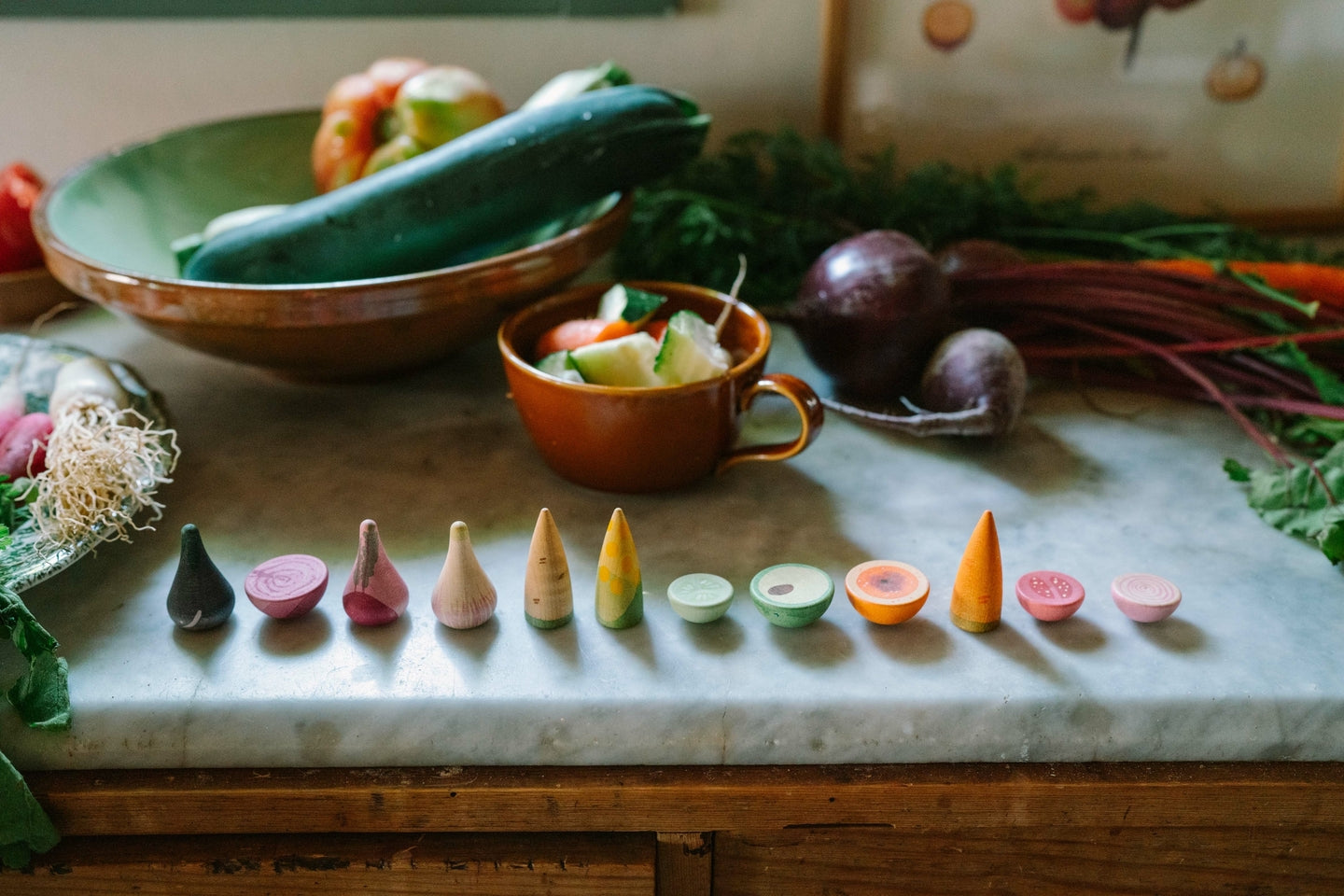 Grapat Veggies Légumes - Lot de 12