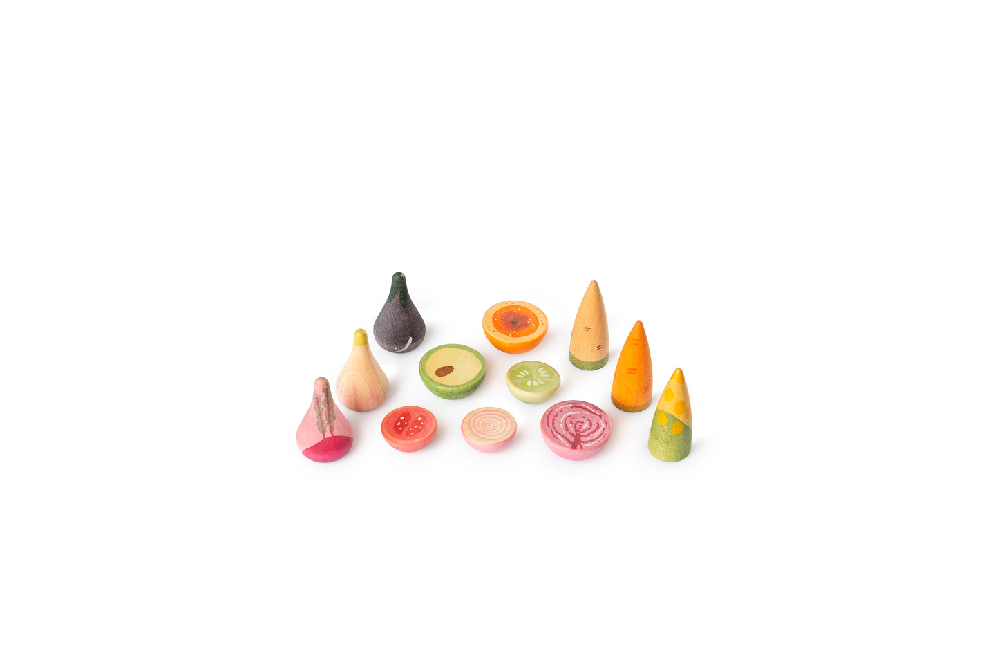 Grapat Veggies Légumes - Lot de 12