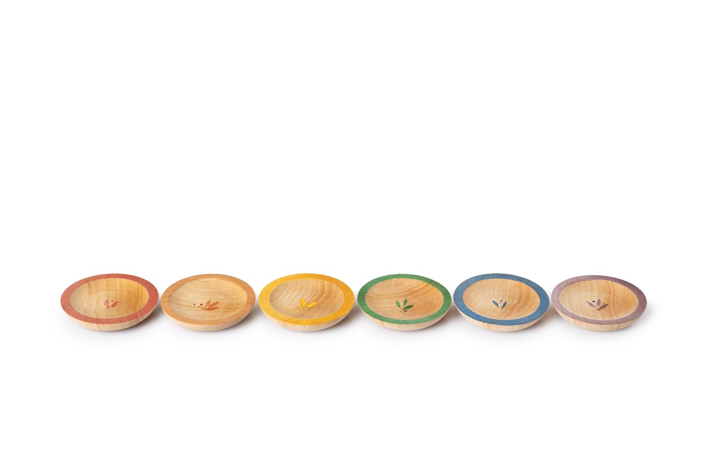 Grapat Dishes - Petits plats en bois - Lot de 6