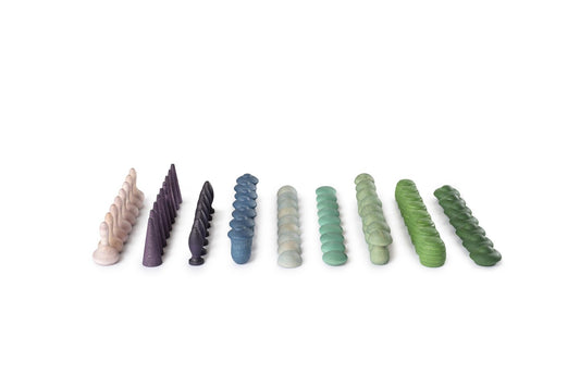Grapat Mandala Mix couleurs froides - Lot de 81