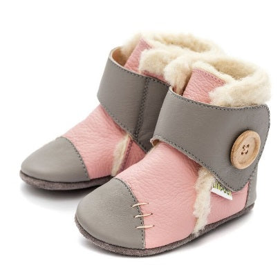 Liliputi Babyboots Snowflake Pink