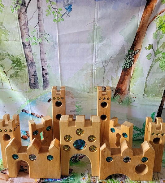 Château de contes de fée 10 pièces - Bauspiel