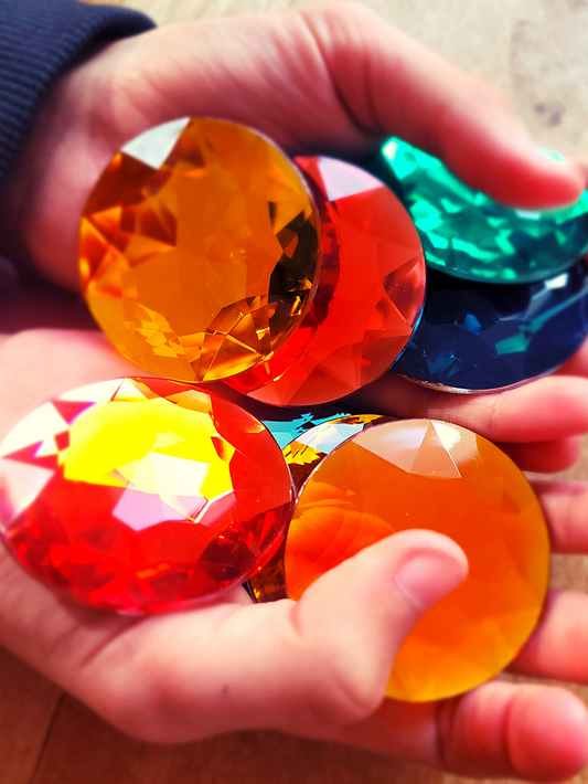 Bauspiel Pierres brillantes Géants 10 pièces