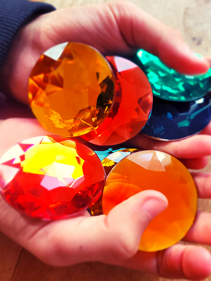 Bauspiel Pierres brillantes Géants 25 pièces