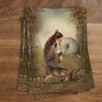 Carte Postale Beat of my own Drum