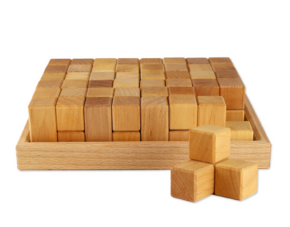 Blocs de construction angle Naturel - 24 pièces Bauspiel