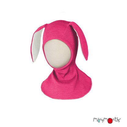 MANYMONTHS Cagoule LAPIN en laine - coloris 2024