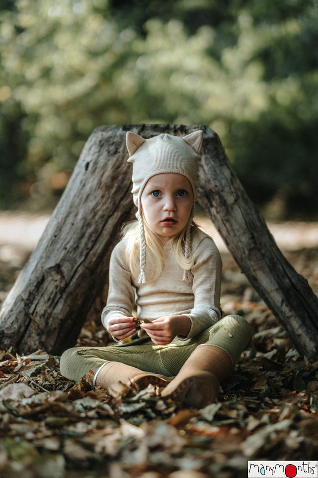 MANYMONTHS Bonnet CHAT en laine - coloris 2022