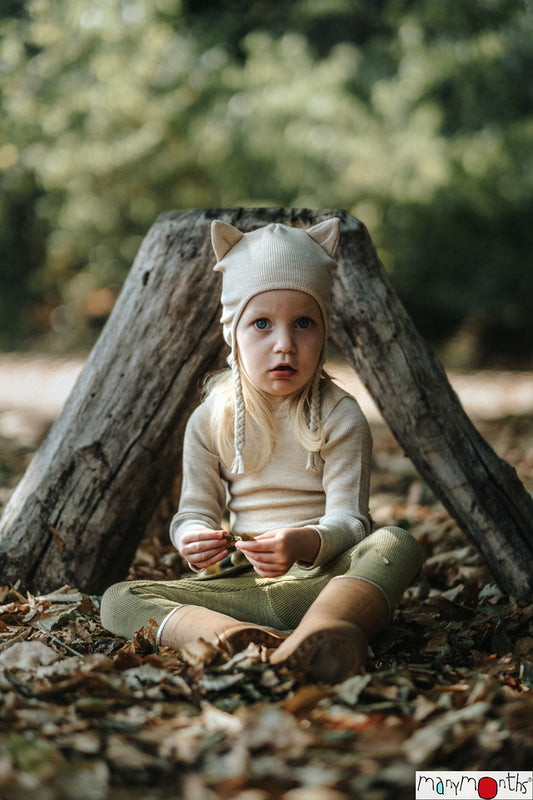 MANYMONTHS Bonnet CHAT en laine - coloris 2022