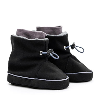 Bottines de portage Black-Grey Liliputi