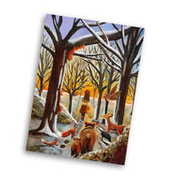 Carte postale Whisperer of the Woods - Illustratrice E. Bennink