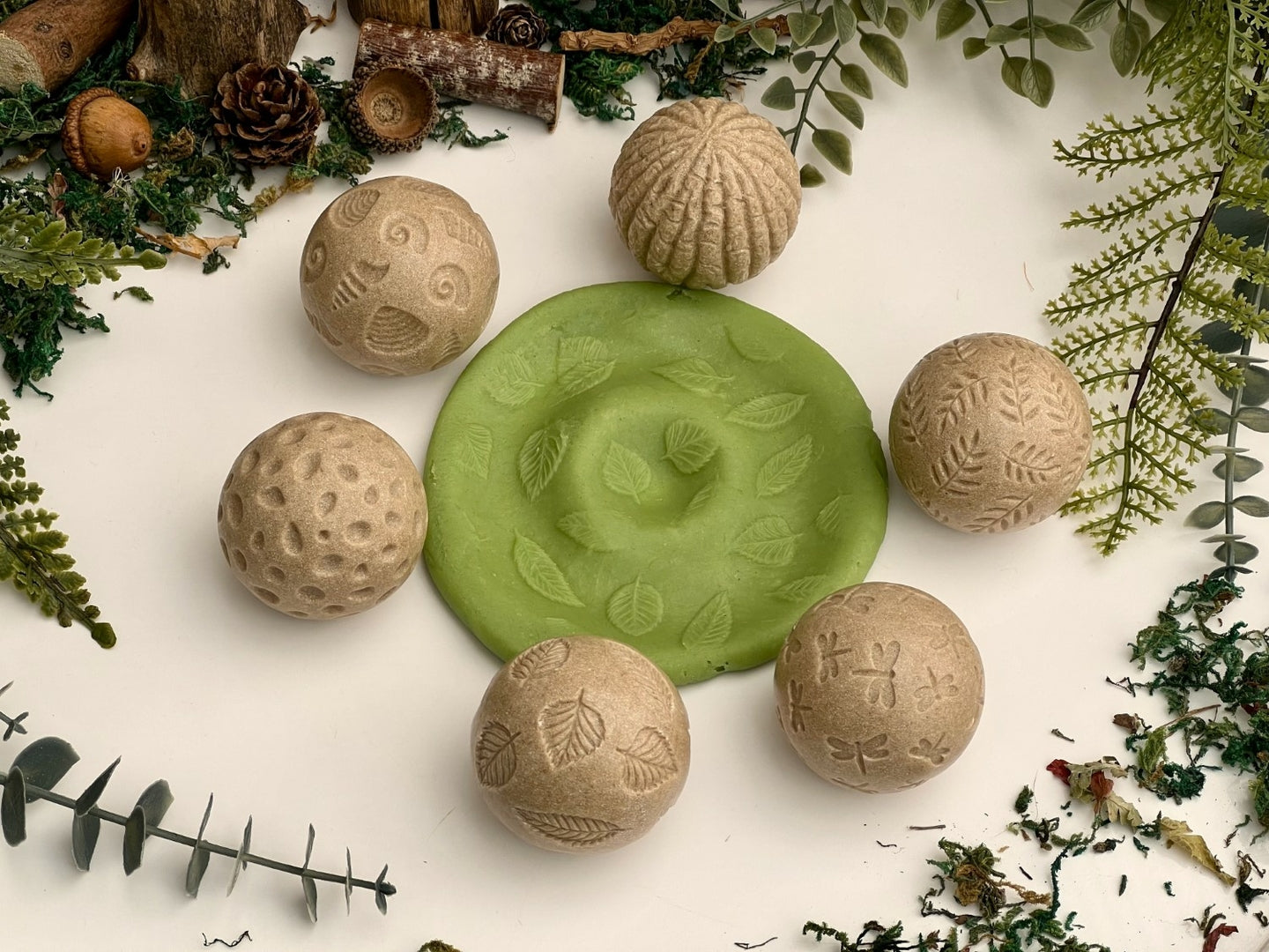 Boules sensorielles tampons - Nature Yellow Door