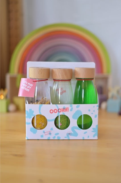 Petit Boum Bouteilles sensorielles Pack Life
