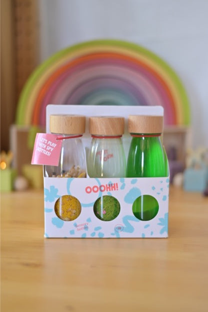 Petit Boum Bouteilles sensorielles Pack Life