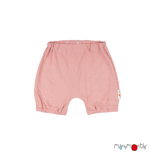 ManyMonths short bloomer chanvre et coton bio - différents coloris