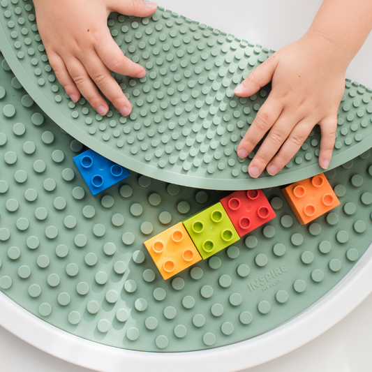 Building Block Lego Tapis Vert PlayTRAY Inspire My Play
