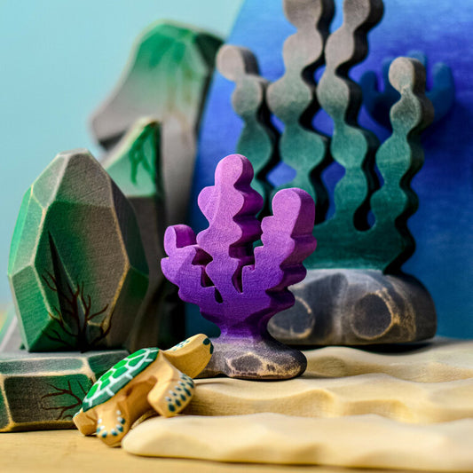 Bumbu Toys Algue Violette en bois