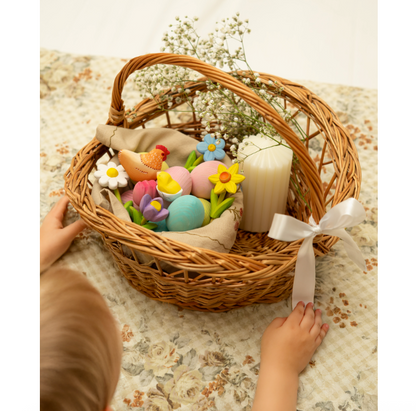 BumbuToys Figurine en bois pour couronne de célébration - Crocus