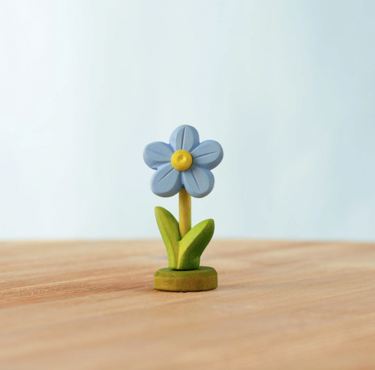 BumbuToys Figurine en bois pour couronne de célébration - Myosotis