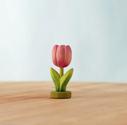 BumbuToys Figurine en bois pour couronne de célébration - Tulipe