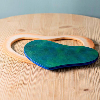 BumbuToys Lac en forme de coeur en bois
