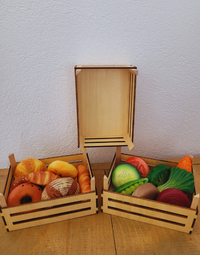 Cagettes vide pour fruits et légumes Goki - Lot de 3