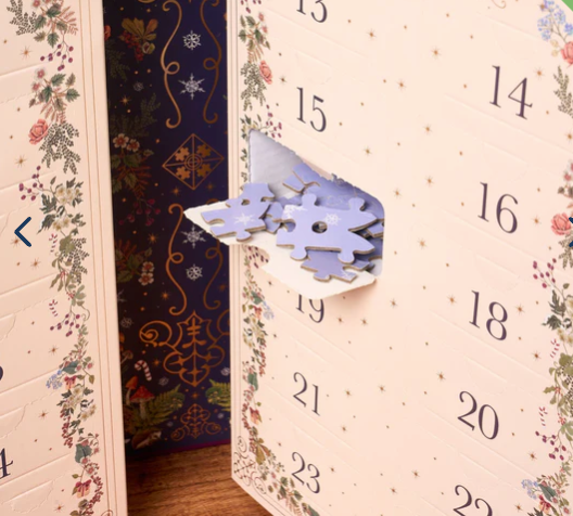 Calendrier de l'Avent en forme de Livre - The Art File
