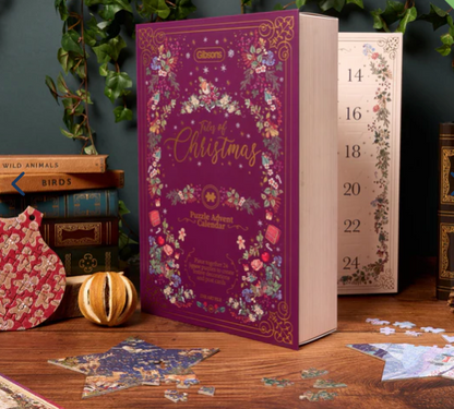 Calendrier de l'Avent en forme de Livre - The Art File