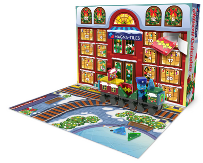 Calendrier de l'Avent en jeu magnétique Magna Tiles