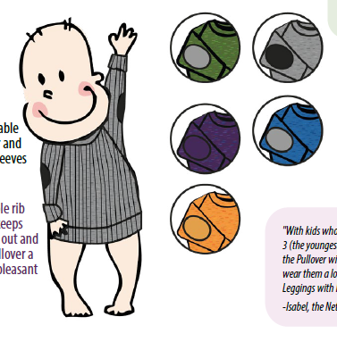 MANYMONTHS Pull en laine avec coudière coloris 2024