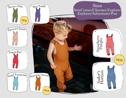 ManyMonths salopette coton bio - coloris 2023