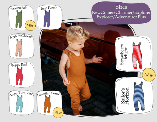 ManyMonths salopette coton bio - coloris 2023